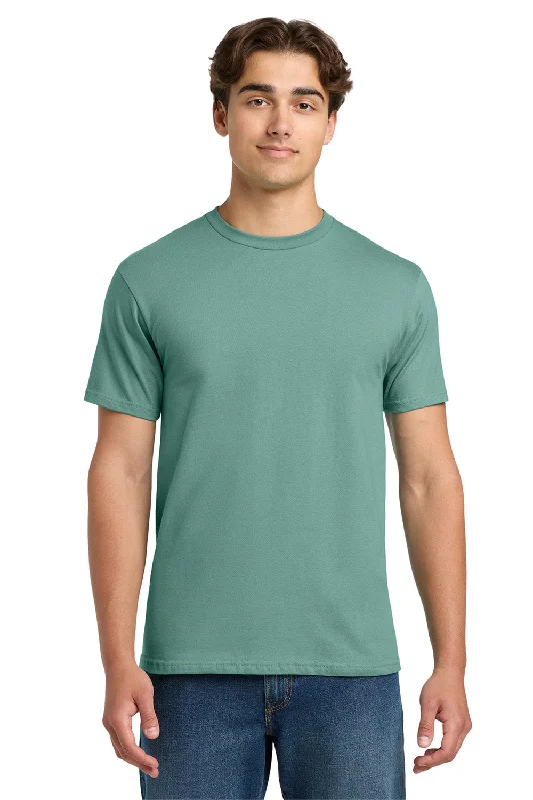 men's plaid sweaters-Gildan Mens Hammer Short Sleeve Crewneck T-Shirt - Seafoam Green