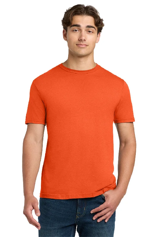 men's performance jackets-Gildan Mens Softstyle Short Sleeve Crewneck T-Shirt - Orange