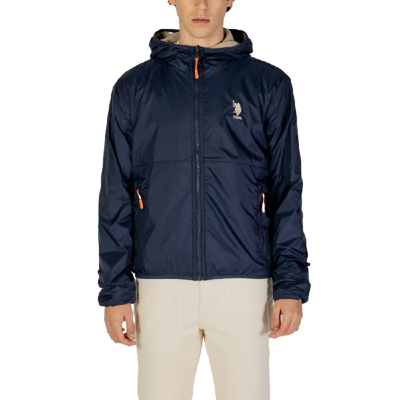 men's oversized hoodies-U.S. POLO ASSN.  Polyamide Men's Jacket