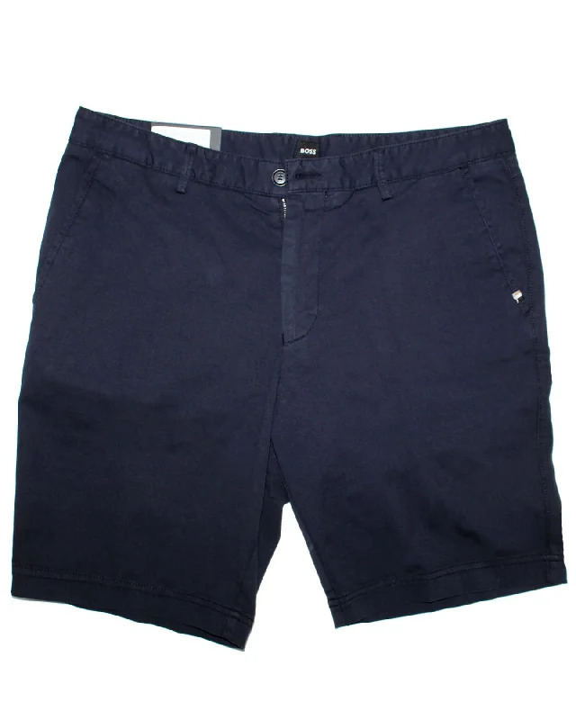 men's classic vests-Hugo Boss Shorts Navy Slice Slim Fit EU 50/ 34 SALE