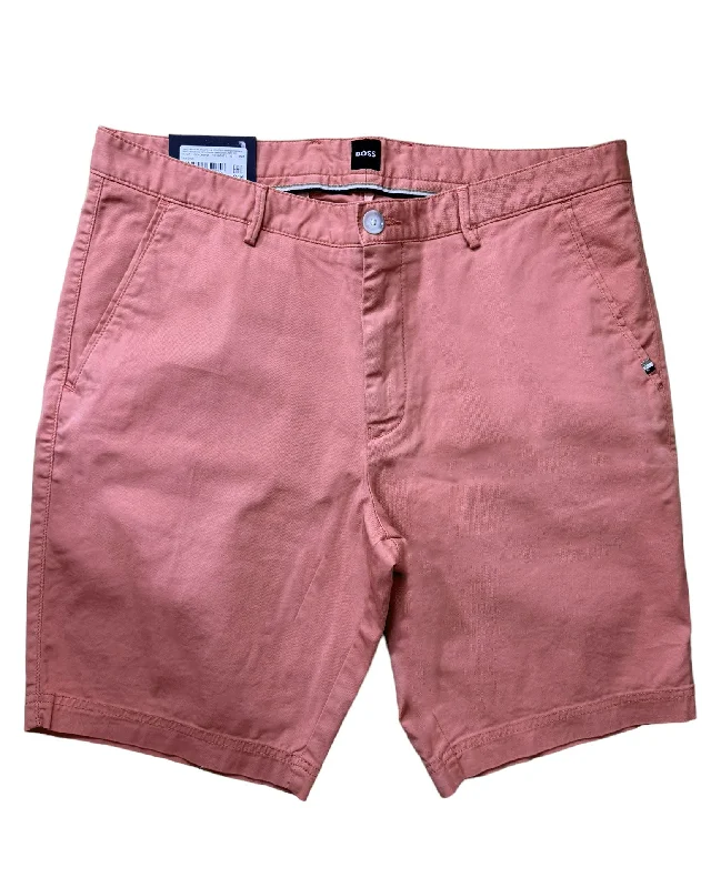 men's hiking jackets-Hugo Boss Shorts Slim Fit Pink EU 48/ 32 SALE