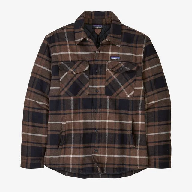 men's lightweight jackets-Men's Lightweight Insulated Fjord Flannel Shirt