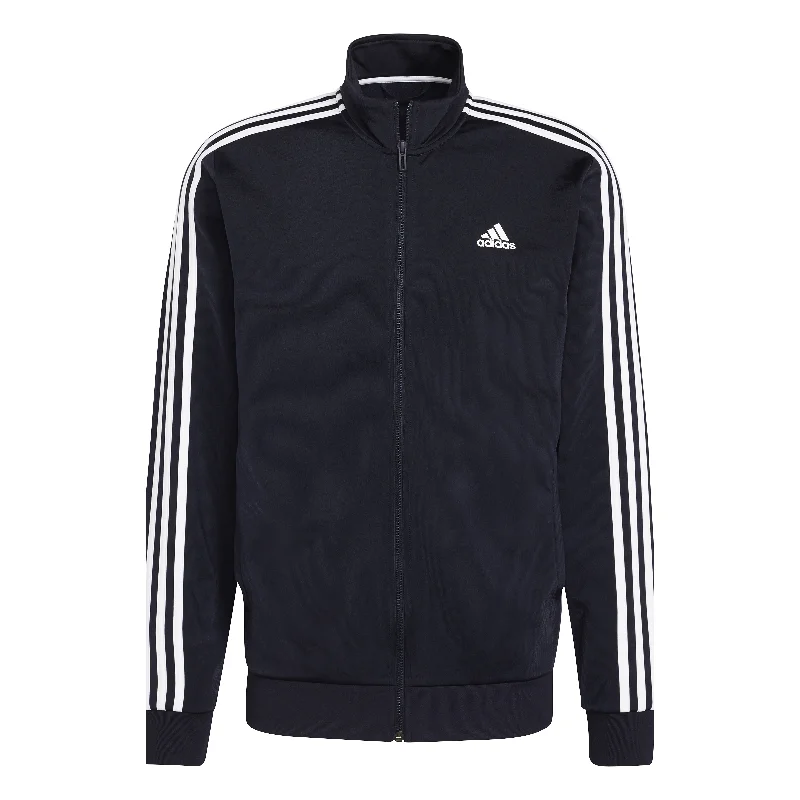 men's printed shirts-adidas Men's 3-Stripes Track Jacket