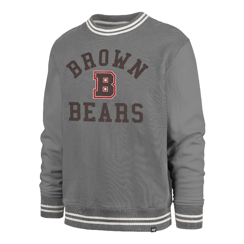 men's lightweight shorts-BROWN BEARS CLUBHOUSE VIEW '47 SIERRA CREW