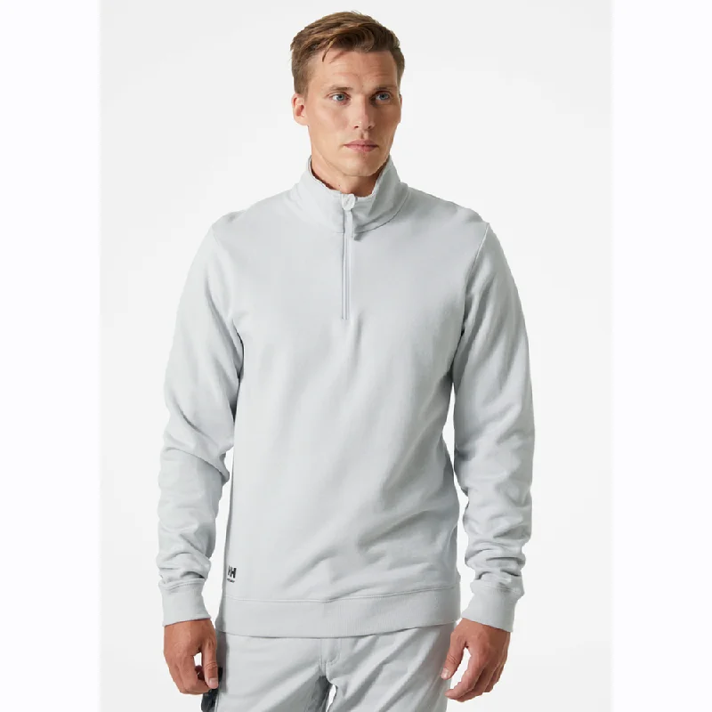 men's casual sweaters-Helly Hansen 79325 Classic Half Zip Sweatshirt