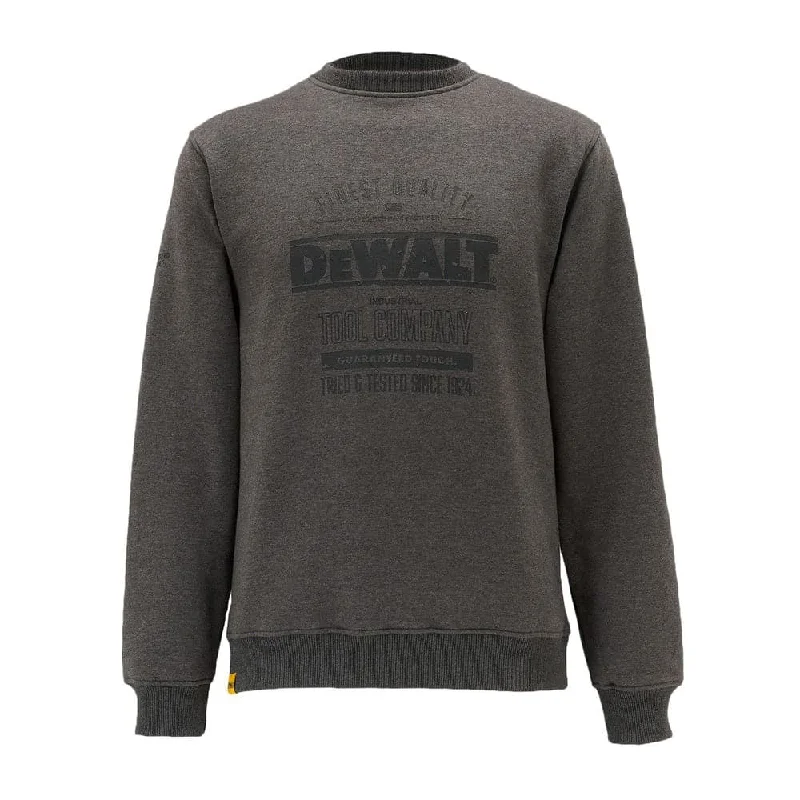 men's classic loafers-DeWalt Delaware Crew Neck Work Sweatshirt