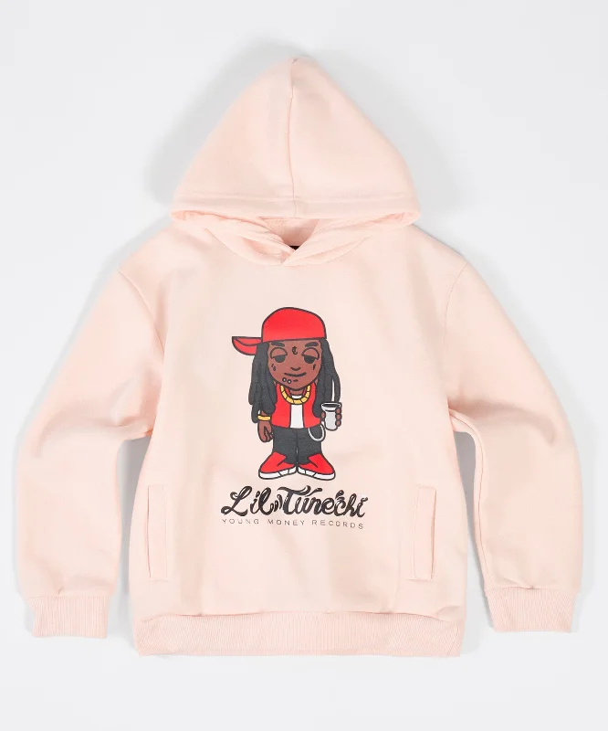 men's classic vests-Lil Wayne Tunechi Hoodie - Cream