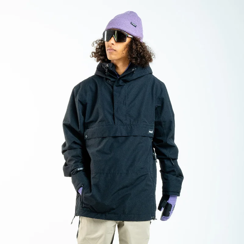 men's twill tees-Men's Happy Days Anorak