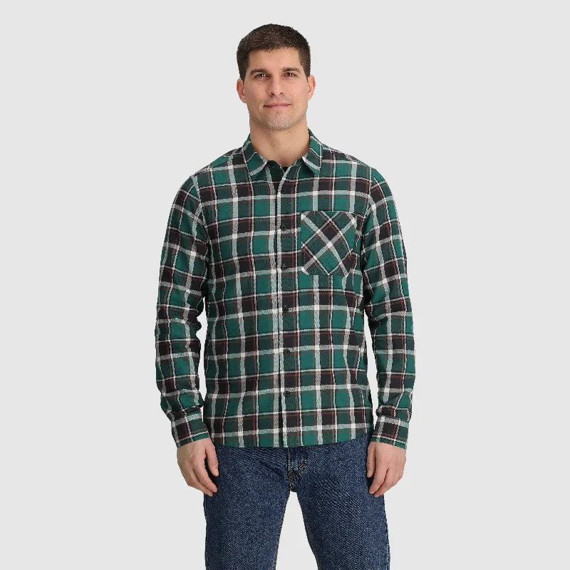 men's casual jackets-Men's Ravenna Flannel Shirt