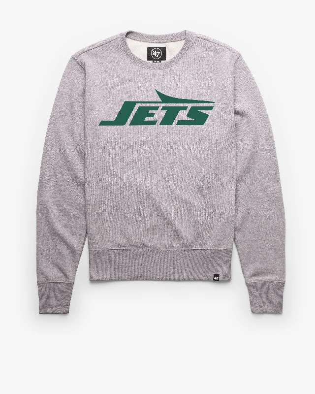 men's striped jackets-NEW YORK JETS IMPRINT '47 HEADLINE CREW