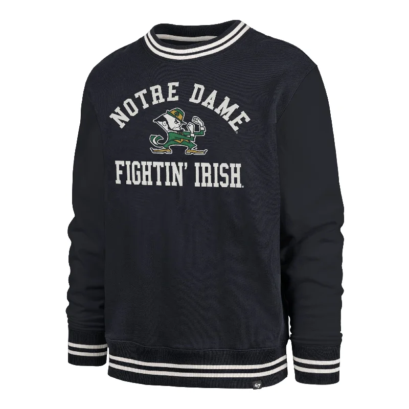 men's denim trousers-NOTRE DAME FIGHTING IRISH CLUBHOUSE VIEW '47 SIERRA CREW