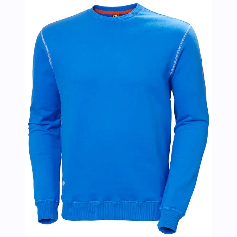 men's performance tees-Helly Hansen 79026 Oxford Cotton Sweatshirt