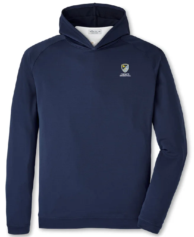 men's lightweight hoodies-Peter Millar Men's Peter Millar Pine Performance Hoodie