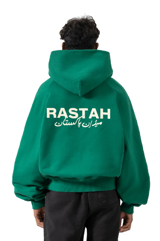 men's lightweight hoodies-MOSS GREEN MADE IN PAK HOODIE (v2)