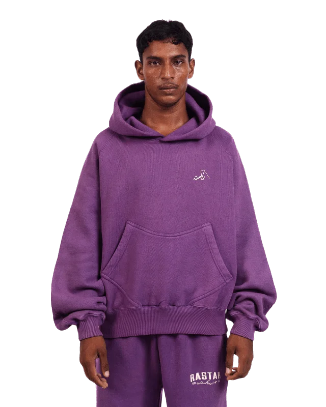 men's denim hoodies-TARO LOGO HOODIE (v2)