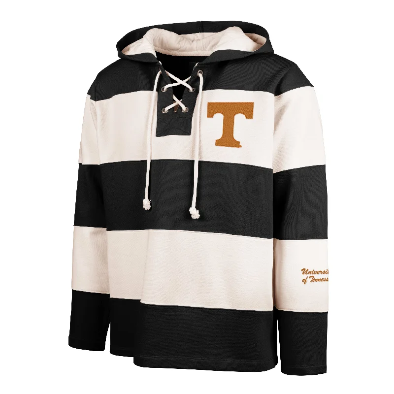 men's leather hoodies-TENNESSEE VOLUNTEERS CLUBHOUSE FLEX '47 FAIR CATCH LACER