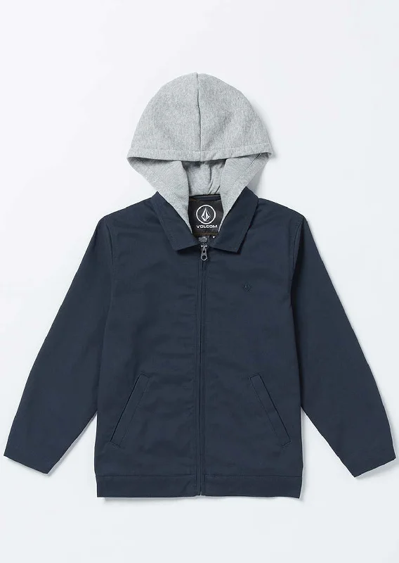 men's bomber jackets-Volcom Junior Korman Hood Jacket