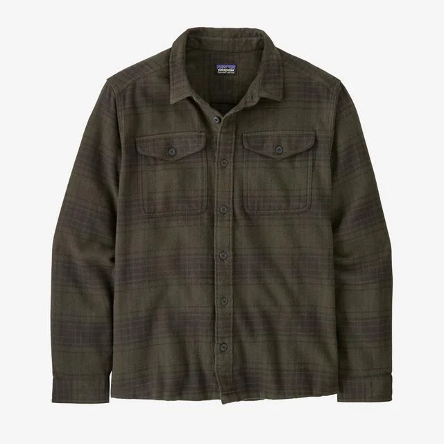 men's linen shirts-Men's Fjord Flannel Shirt