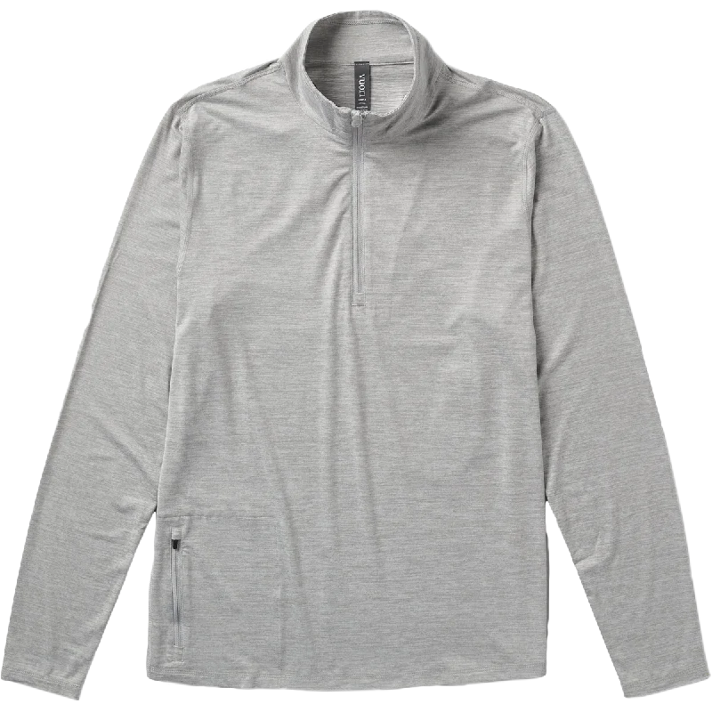 men's wool jackets-Men's Ease Performance Half-Zip