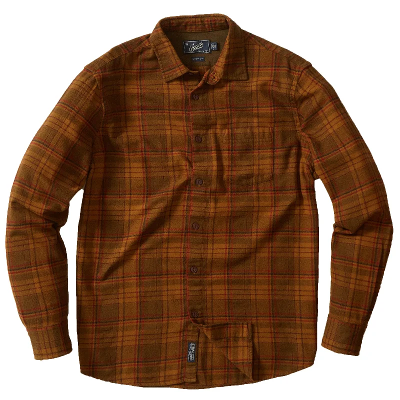 men's wool blazers-Hamden Retro Flannel - Rubber