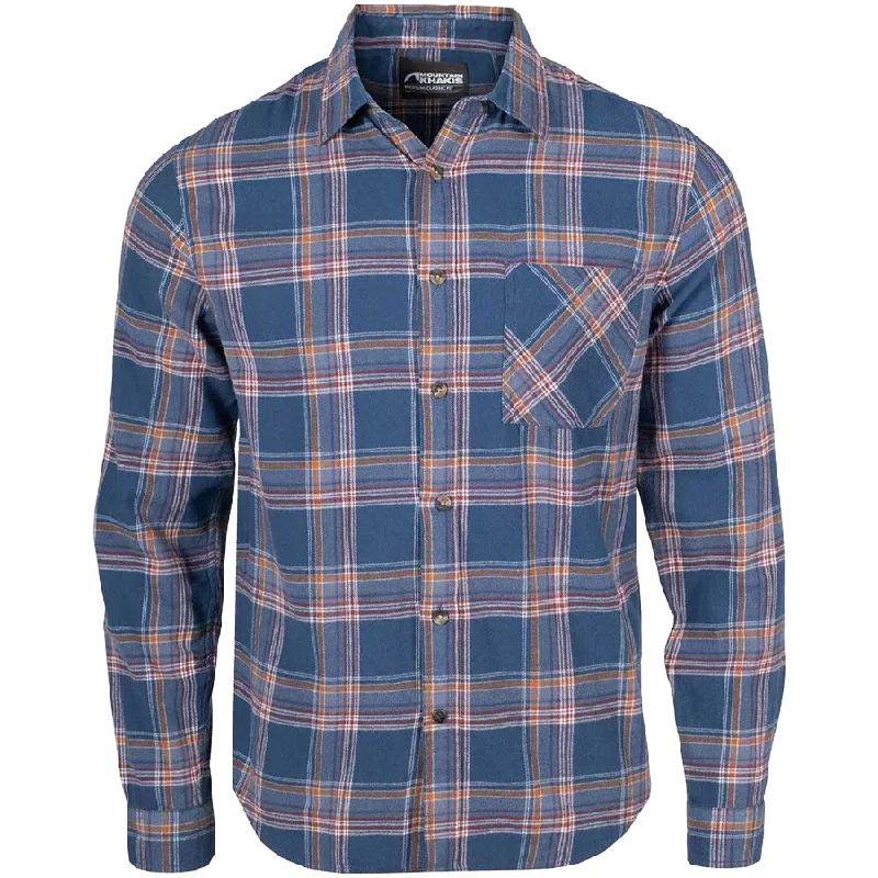 men's windbreaker coats-Men's Homestead Flannel