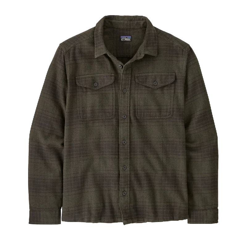 men's trench coats-Men's Fjord Flannel Long Sleeve