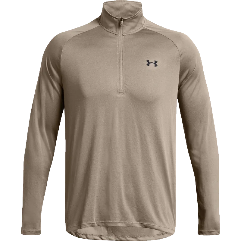 men's ribbed jackets-Men's UA Tech 2.0 1/2 Zip