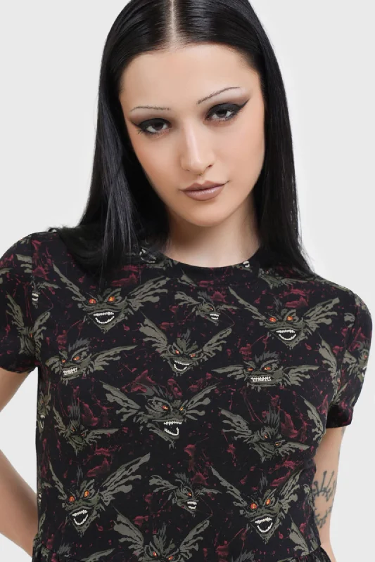 men's performance polos-Gremlins After Midnight Skater Dress