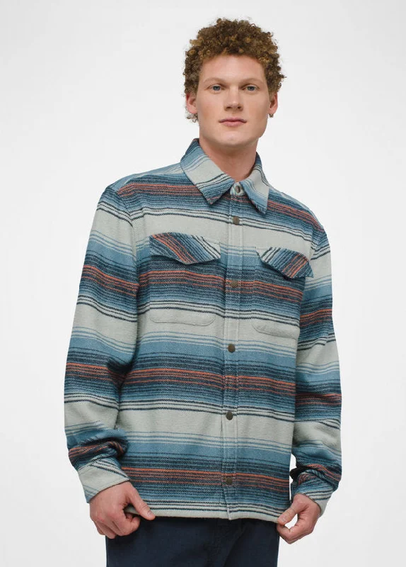 men's quilted shirts-M Happy Camp Flannel