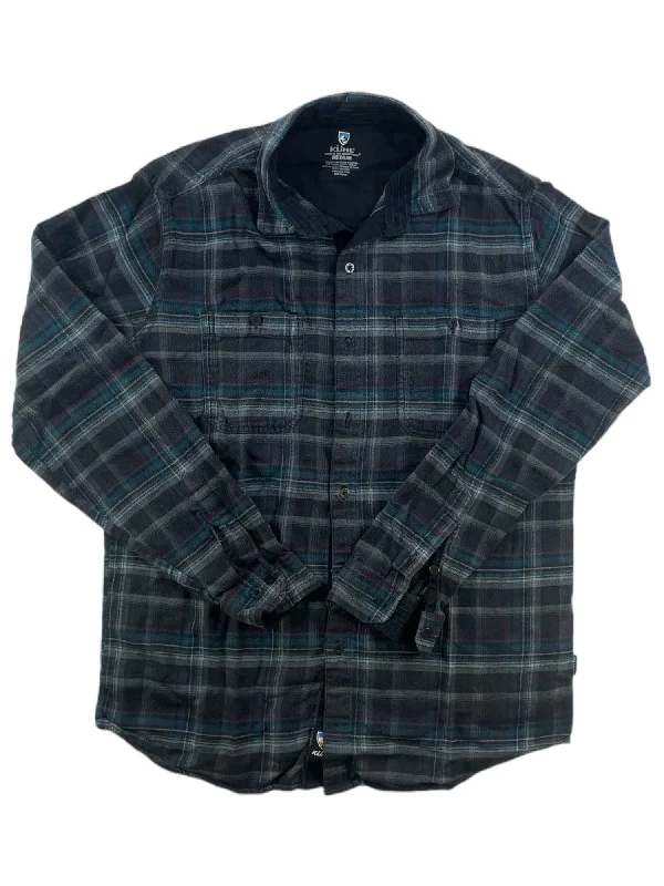 men's twill jackets-Mens Fugitive Flannel