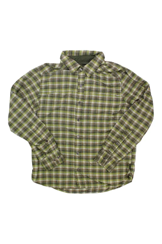 men's puffer jackets-Mens Prana Dickson Flannel