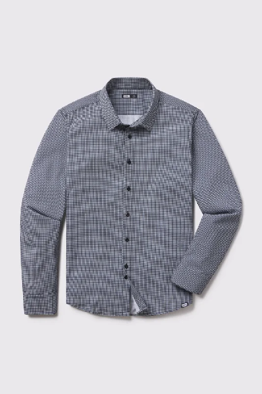 men's velvet blazers-Motive Dress Shirt Gingham