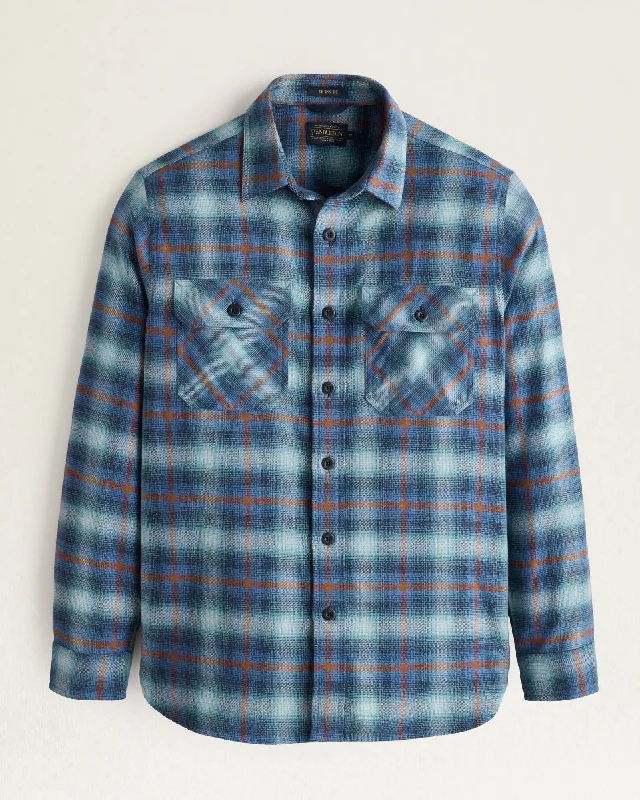 Navy/Aqua/Brick Plaid