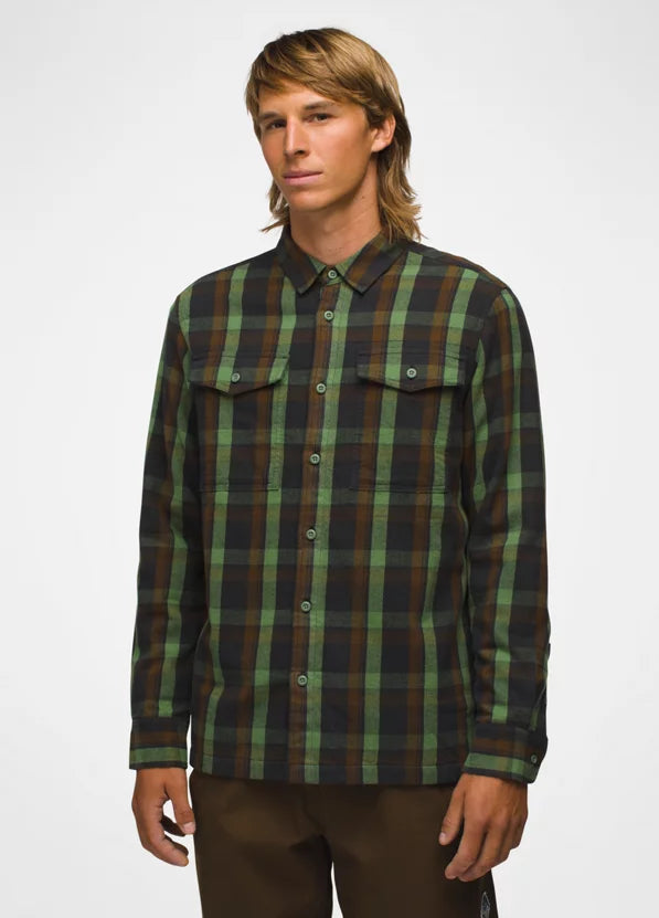 men's striped jackets-Copper Skies Lined Flannel (Men's)