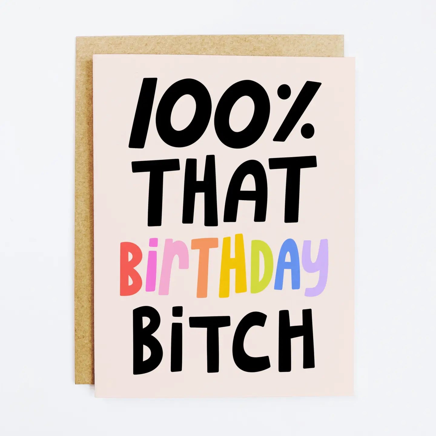 men's tailored shorts-100% That BDay B*tch Greeting Card