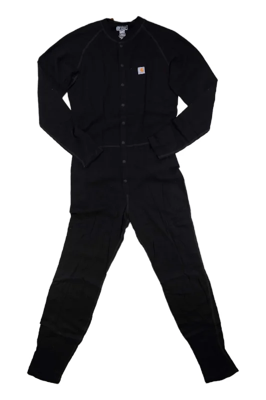 men's softshell hoodies-Carhartt Men's Classic Cotton-Poly Union Suit (Tall)