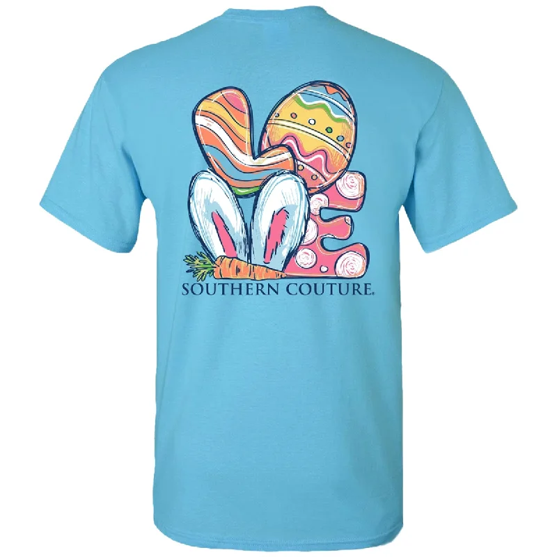 men's athletic socks-Southern Couture Classic Easter Egg Love T-Shirt