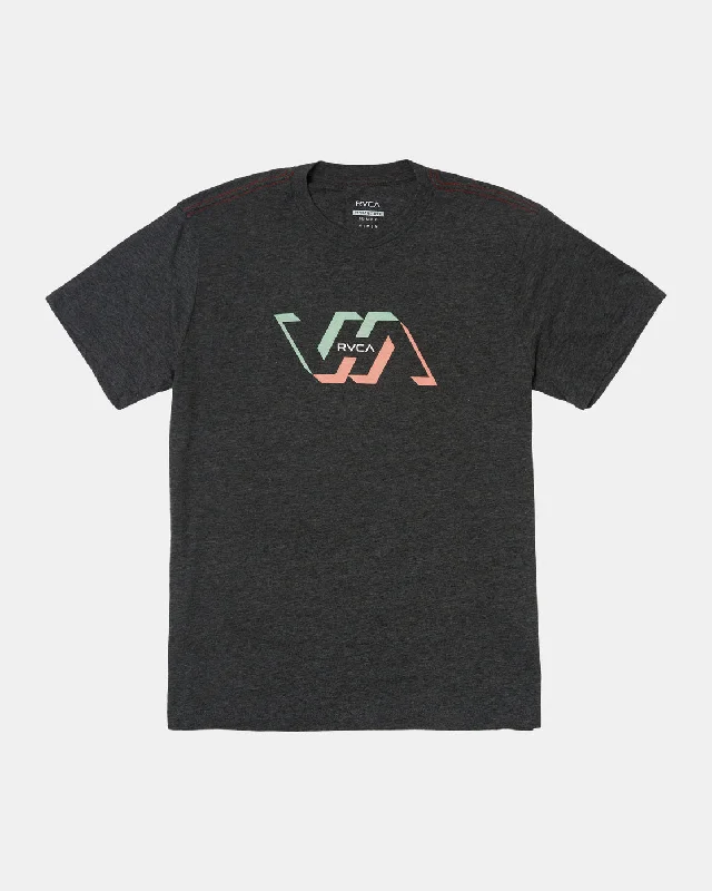 men's hiking tees-Facets Tee - Black