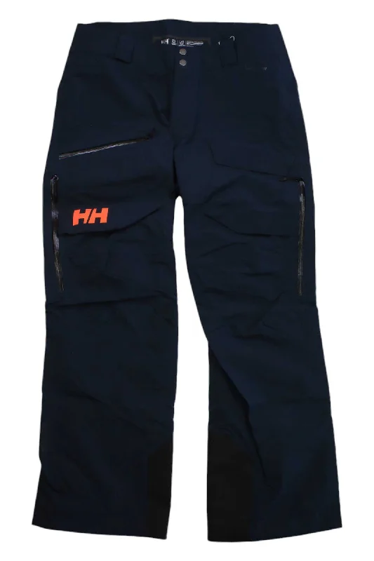 men's cotton shorts-Helly Hansen Men's Ridge Infinity Shell Pant