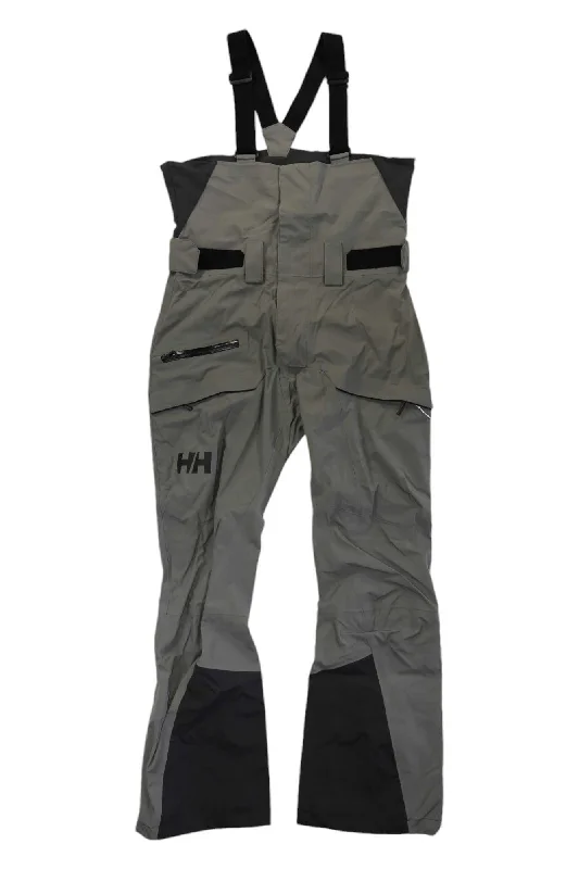 men's striped polos-Helly Hansen Men's Sogn Bib Shell Pant