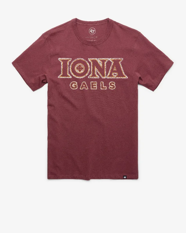 men's desert boots-IONA COLLEGE GAELS PREMIER '47 FRANKLIN TEE