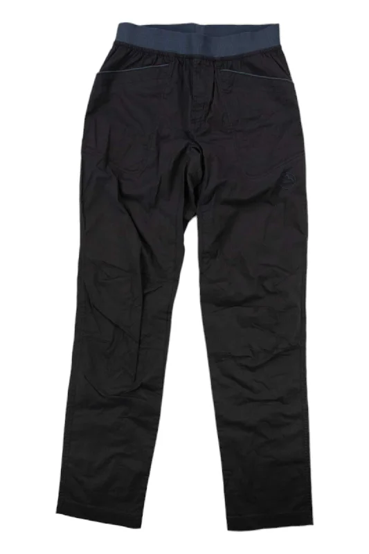 men's black sneakers-La Sportiva Men's Roots Pant