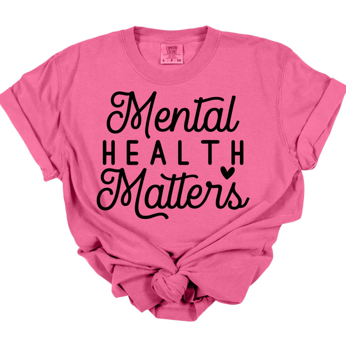 men's motorcycle jackets-Mental Health Matters Tee *MADE TO ORDER*