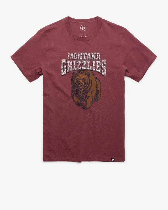 men's casual socks-MONTANA GRIZZLIES PREMIER '47 FRANKLIN TEE