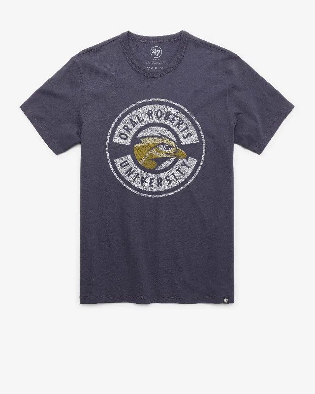 men's long-sleeve tees-ORAL ROBERTS GOLDEN EAGLES PREMIER '47 FRANKLIN TEE