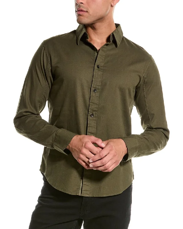 men's henley shirts-rag & bone Fit 2 Shirt