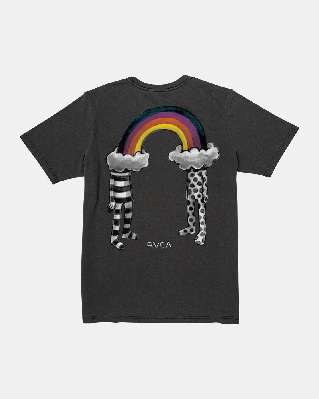 men's bespoke suits-Rainbow Connection Tee - Black