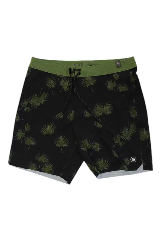 men's hiking sweaters-Roark Men's Passage Primo 18 Inch Fronds Boardshort