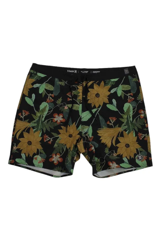 men's twill polos-Roark Men's Wildflower Chiller 17 Inch Boardshort