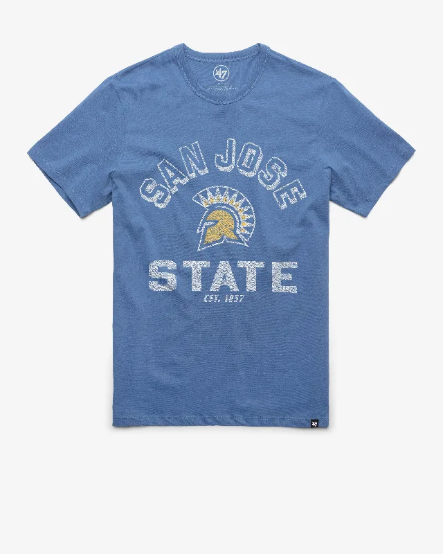 men's hiking pants-SAN JOSE STATE SPARTANS RETROGRADE '47 FRANKLIN TEE